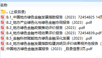 中国地方绿色金融发展报告2023蓝皮书.zip 